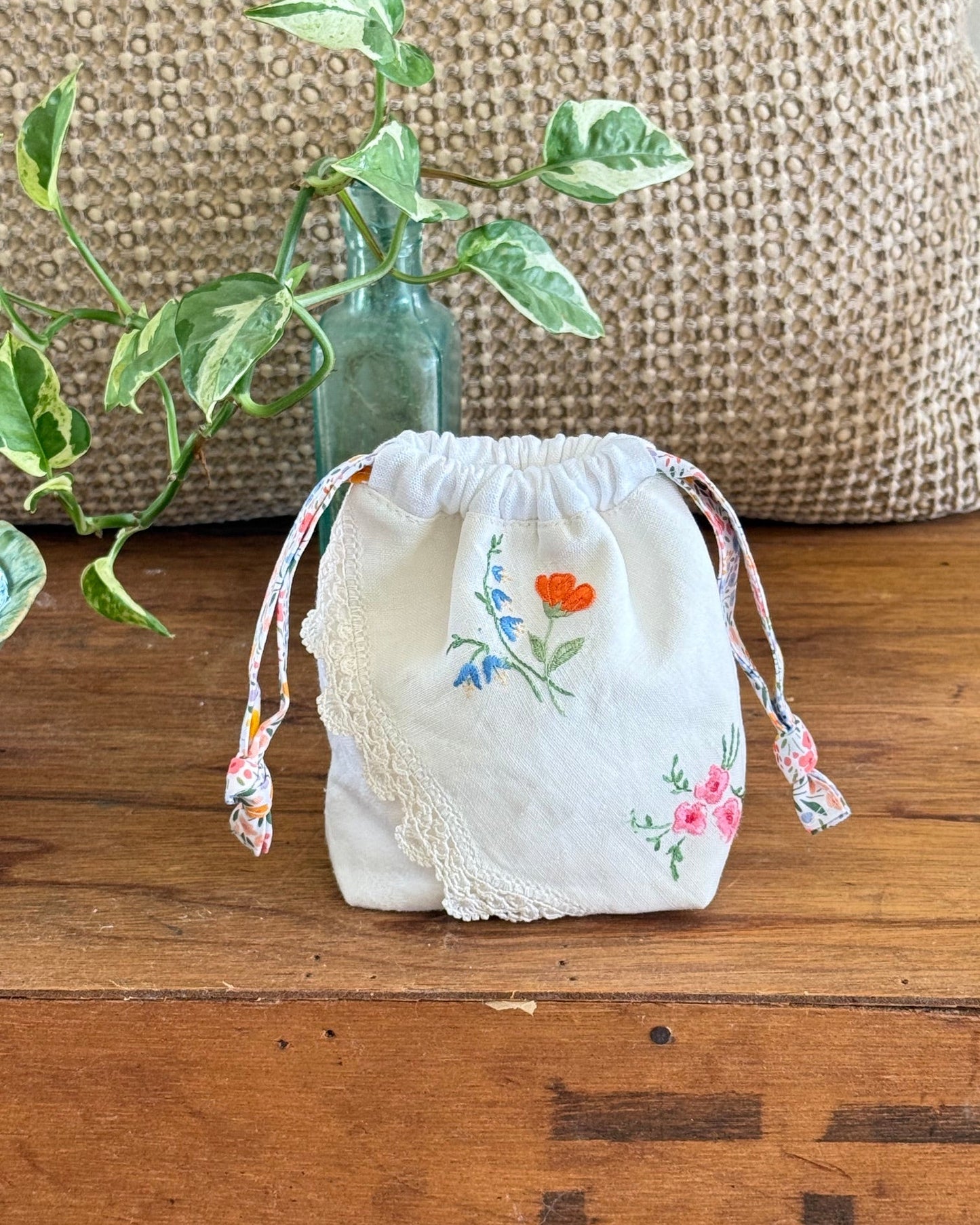 Linen Press Notions Pouch - Valda