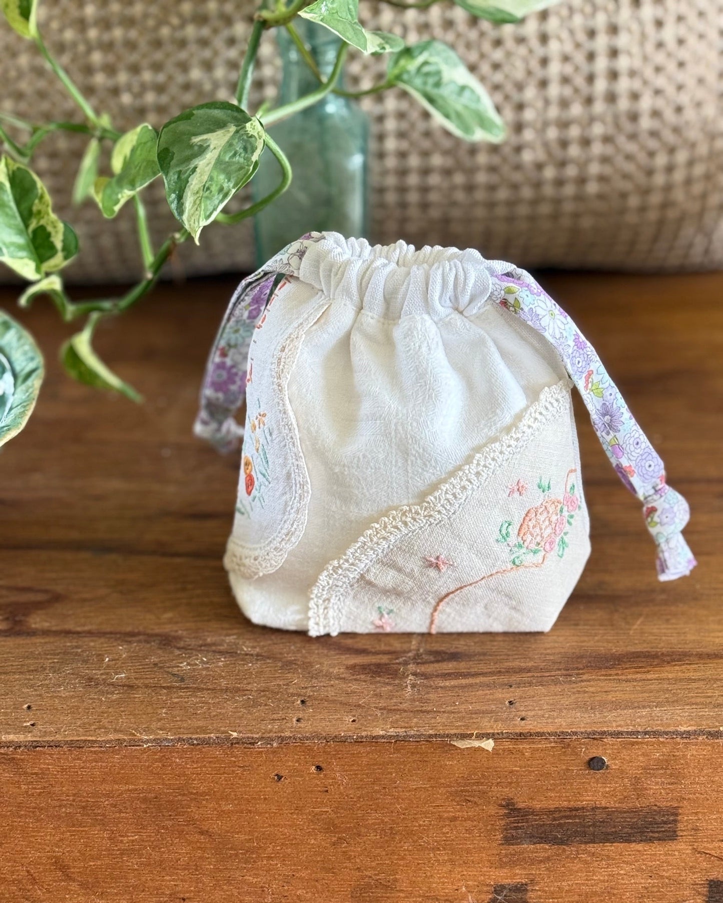 Linen Press Notions Pouch - Agnes