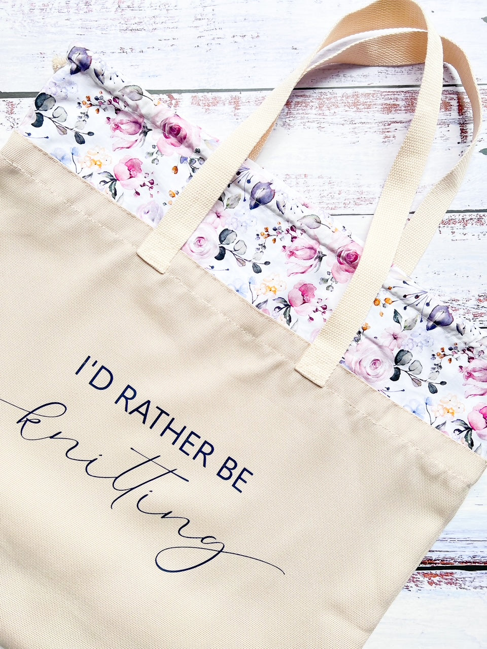 Extra Large Tote Project Bags