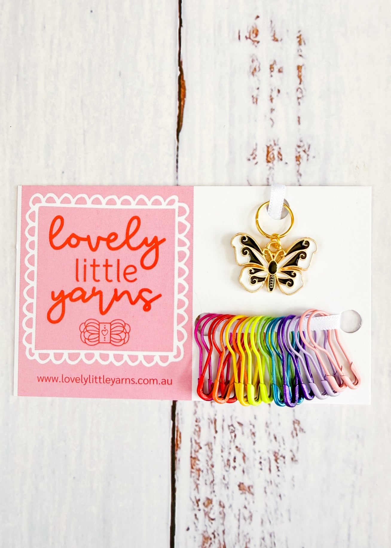 Butterfly Stitch Marker Set
