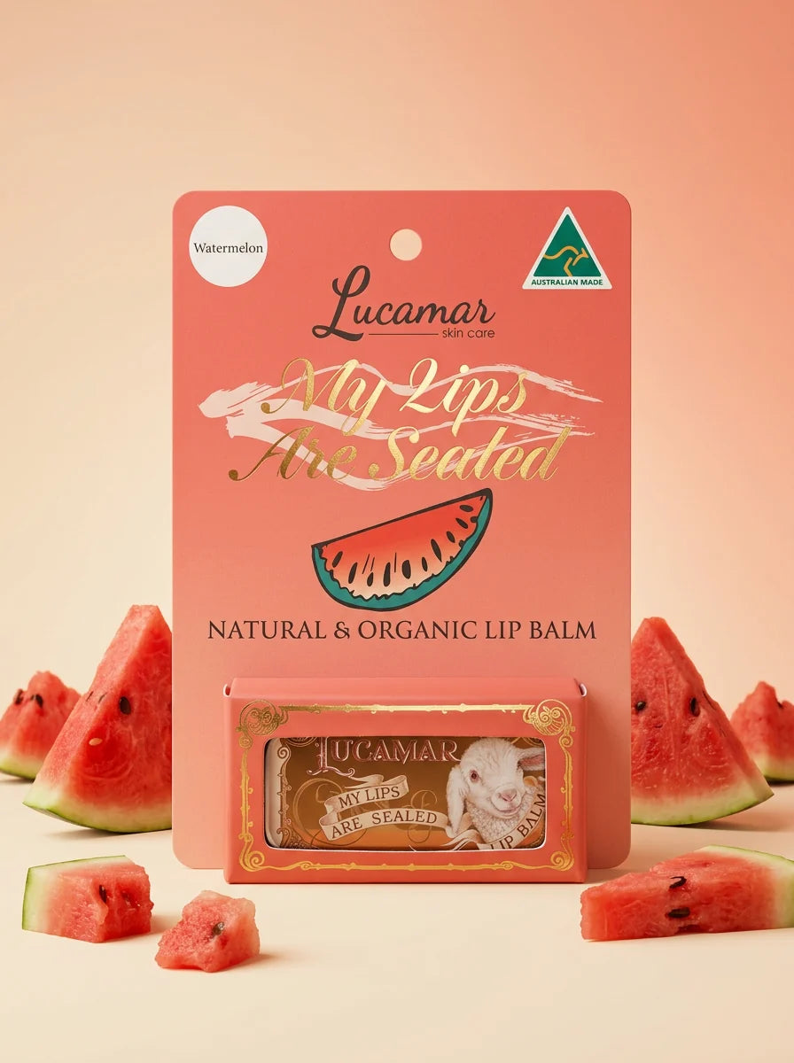 My Lips Are Sealed - Lanolin Lip Balm - Watermelon