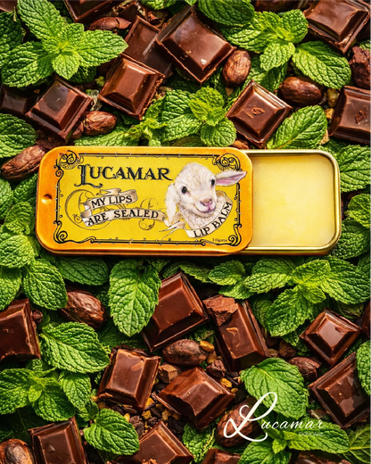 My Lips Are Sealed - Lanolin Lip Balm - Choc Mint
