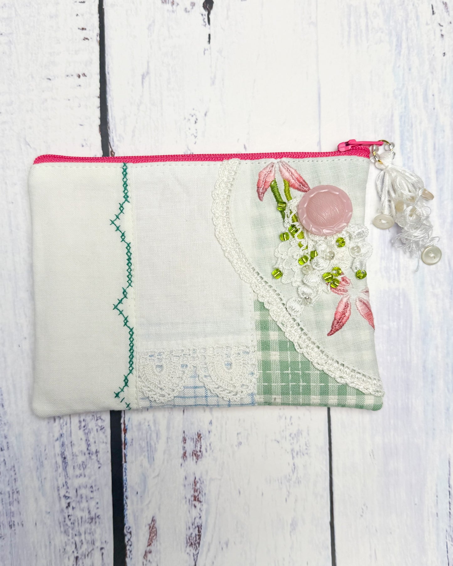 The Linen Press Small Zip Pouches