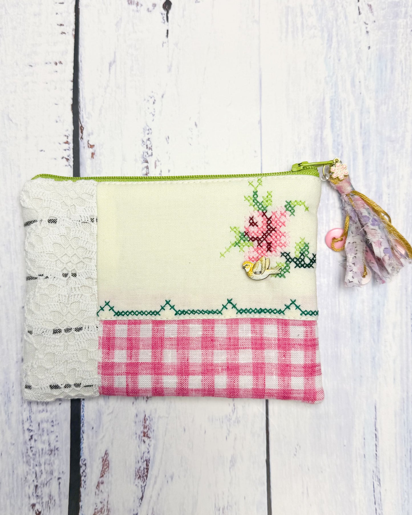 The Linen Press Small Zip Pouches