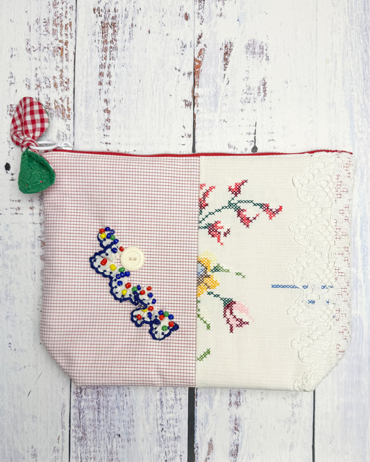 The Linen Press Medium Zip Pouches