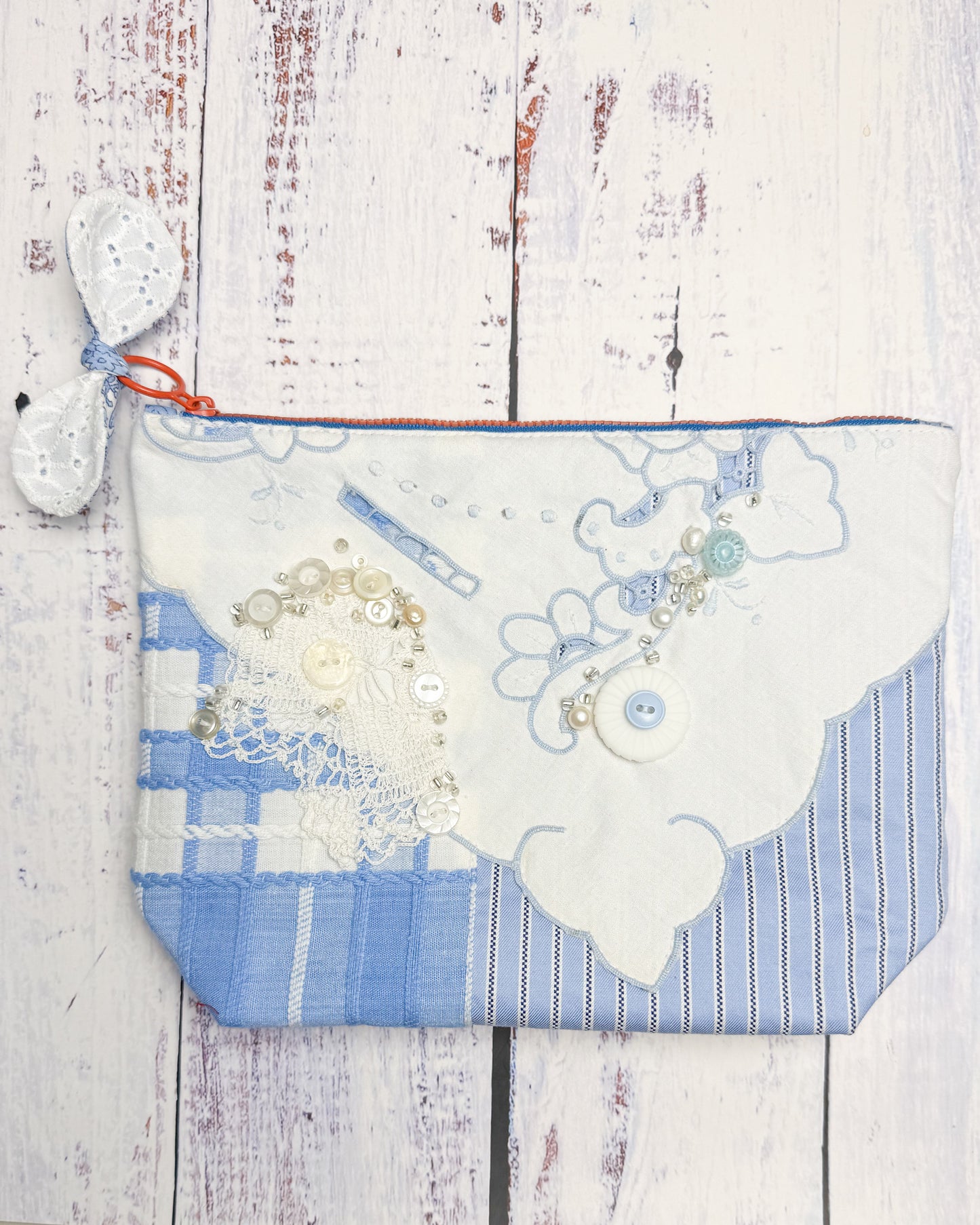 The Linen Press Medium Zip Pouches