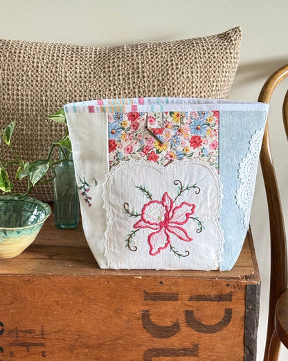 Linen Press Large Project Bag - Nancy