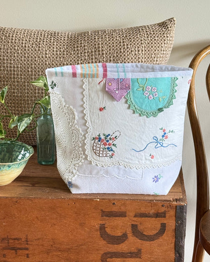 Linen Press Large Project Bag - Hilda