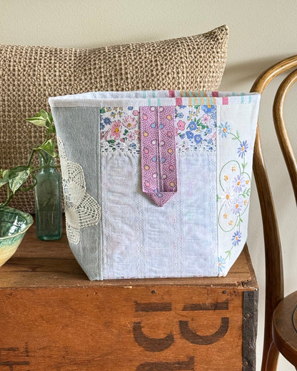 Linen Press Large Project Bag - Hilda