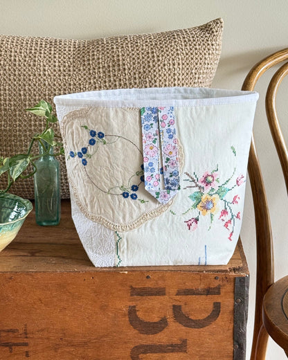 Linen Press Large Project Bag - Ophelia