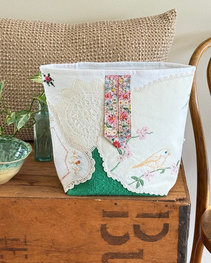 Linen Press Large Project Bag - Lois