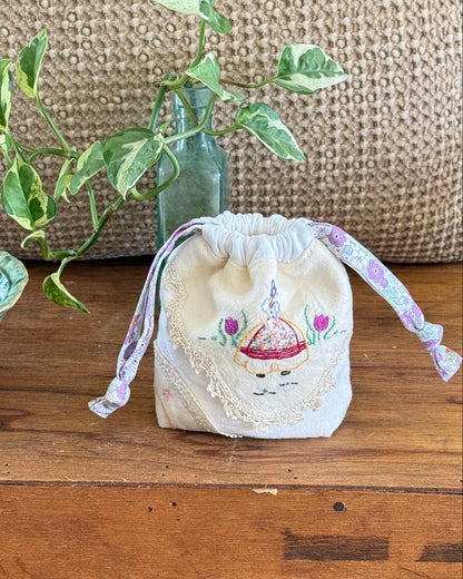 Linen Press Notions Pouch - Joan