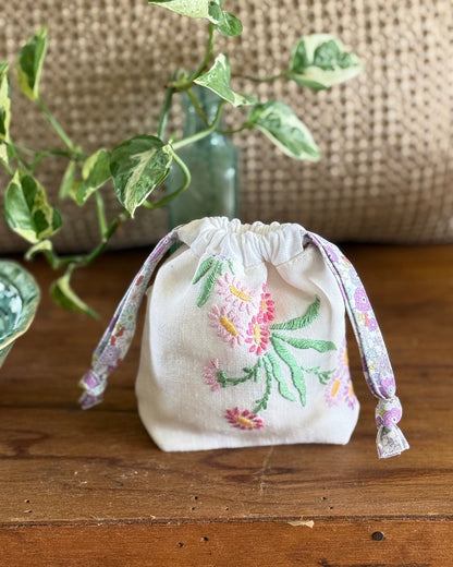 Linen Press Notions Pouch - Agnes