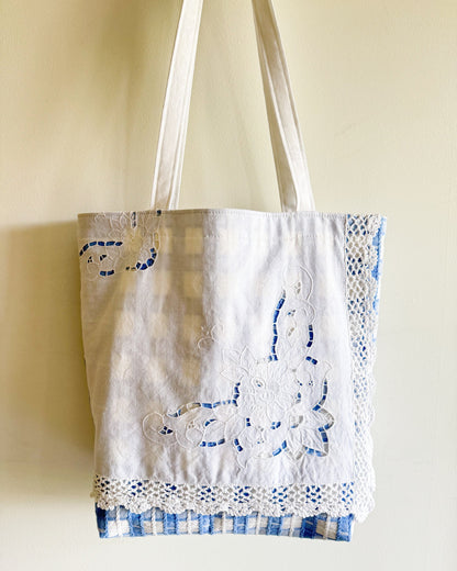 Linen Press Large Tote Bag - Marta