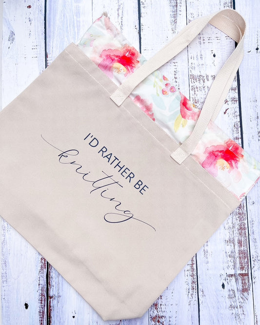 Extra Large Tote Project Bags