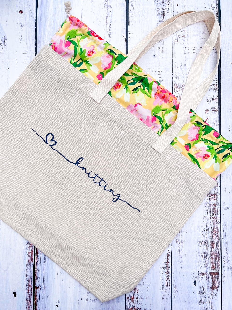 Extra Large Tote Project Bags