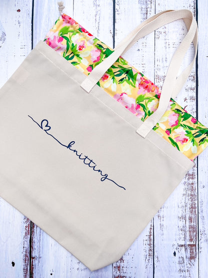 Extra Large Tote Project Bags