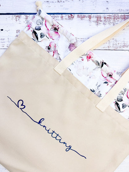 Extra Large Tote Project Bags