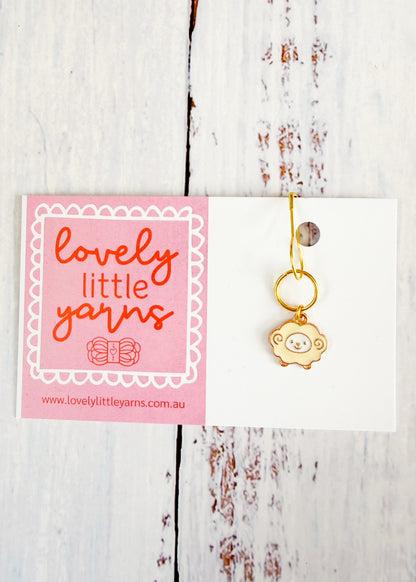 Baa Stitch Markers