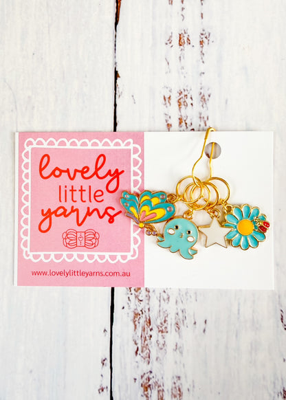 Sunny Stitch Marker Set