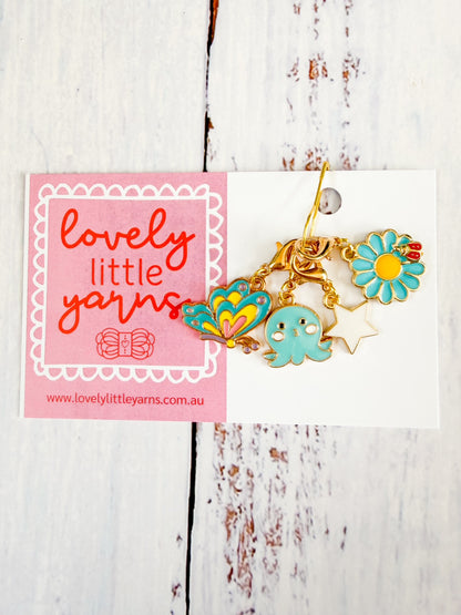 Sunny Stitch Marker Set