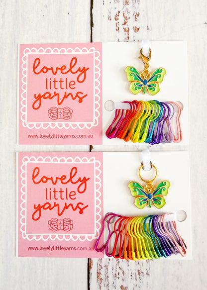 Butterfly Stitch Marker Set