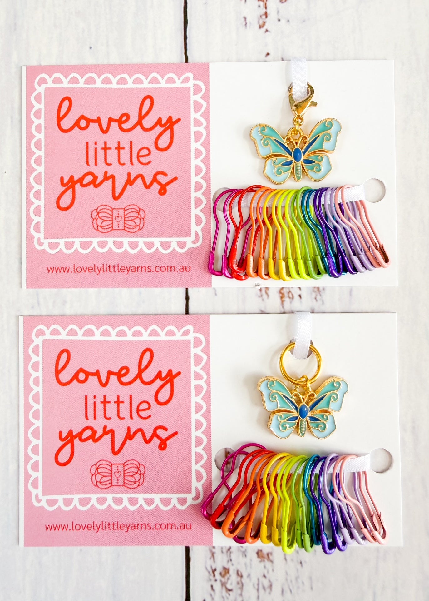 Butterfly Stitch Marker Set