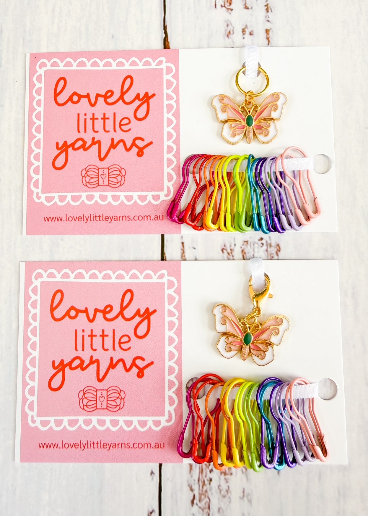 Butterfly Stitch Marker Set