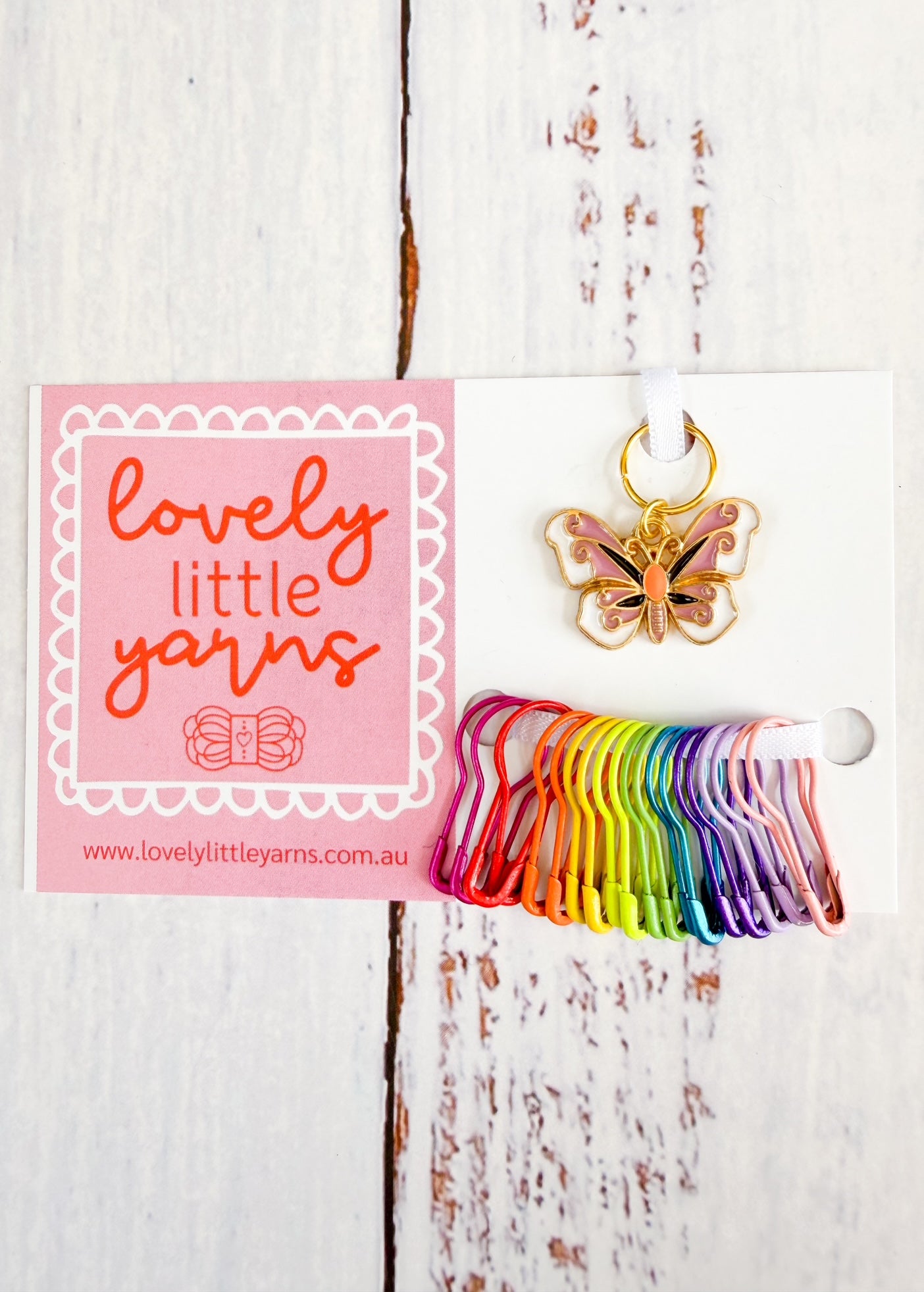 Butterfly Stitch Marker Set