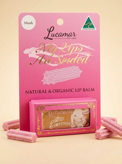 My Lips Are Sealed - Lanolin Lip Balm - Musk